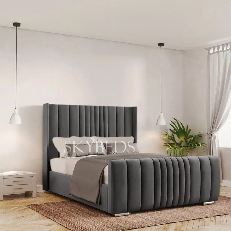 Manhattan Wingback Panel Bed Frame