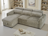 Montrose Universal Corner Sofabed In Mushroom