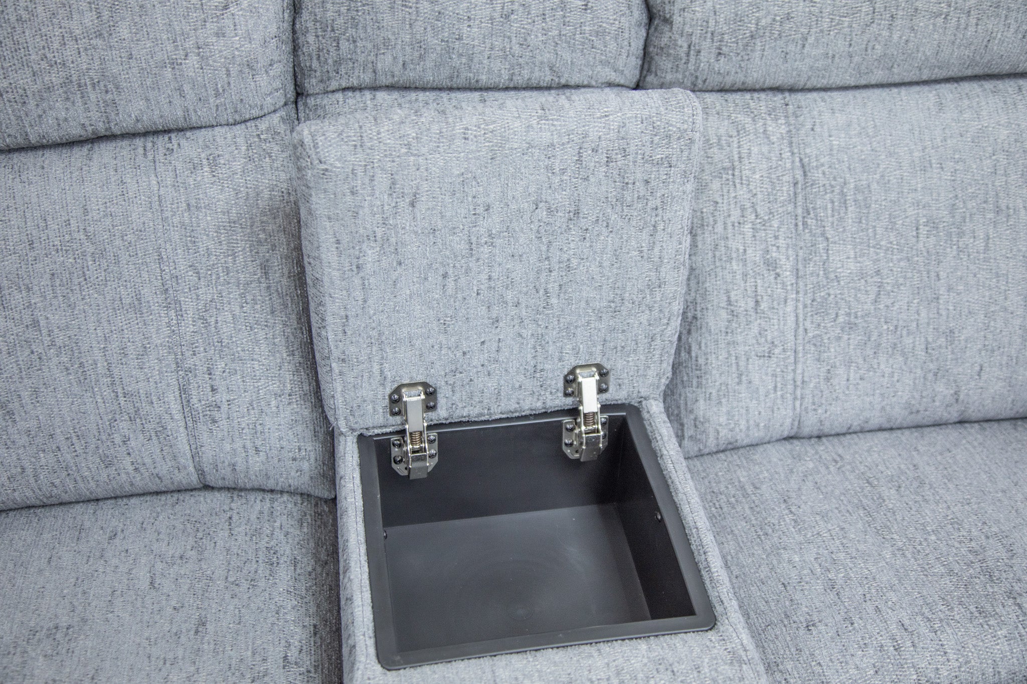 Owen Recliner Electric Large Corner Sofa In Grey