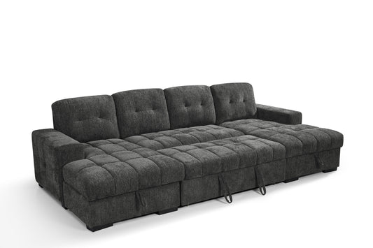 Palermo U Shape Sofabed in Grey
