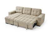 Palermo Universal Corner Sofabed In Beige