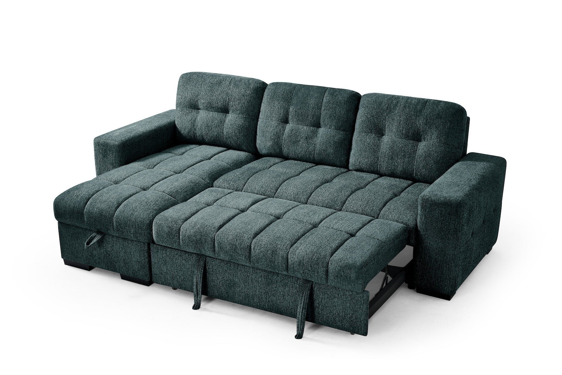 Palermo Universal Corner Sofabed In Teal