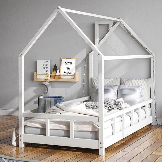 Loft Style Fairy Tales Solid Pine Kids Bed