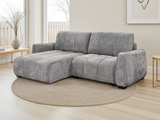 Portland Universal Corner Sofabed In Grey