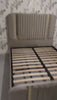 Savy Linestyle Upholstered Bed Frame