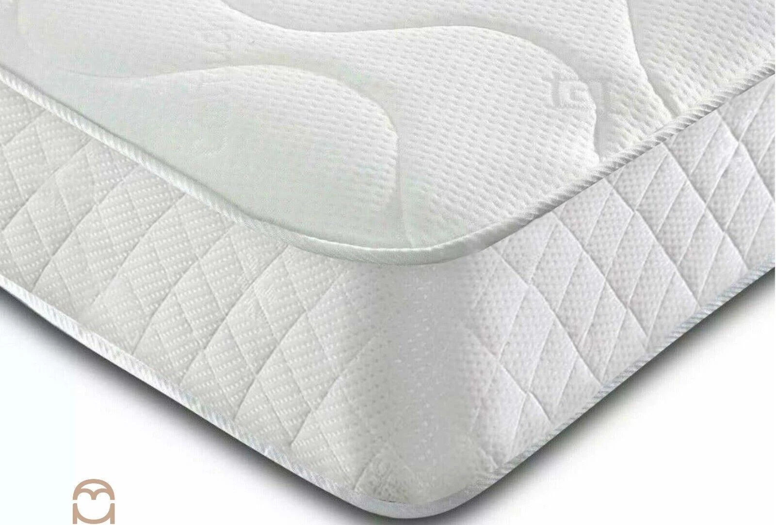 Memory Foam Quilted Sprung Mattress 18cm Deep