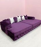 Morrow Cinema Bed | Deep Tufted Plush | Movie Night Comfort
