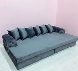 Morrow Cinema Bed | Deep Tufted Plush | Movie Night Comfort