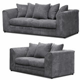 Exclusive Jumbo Cord 3 Plus 2 Sofa
