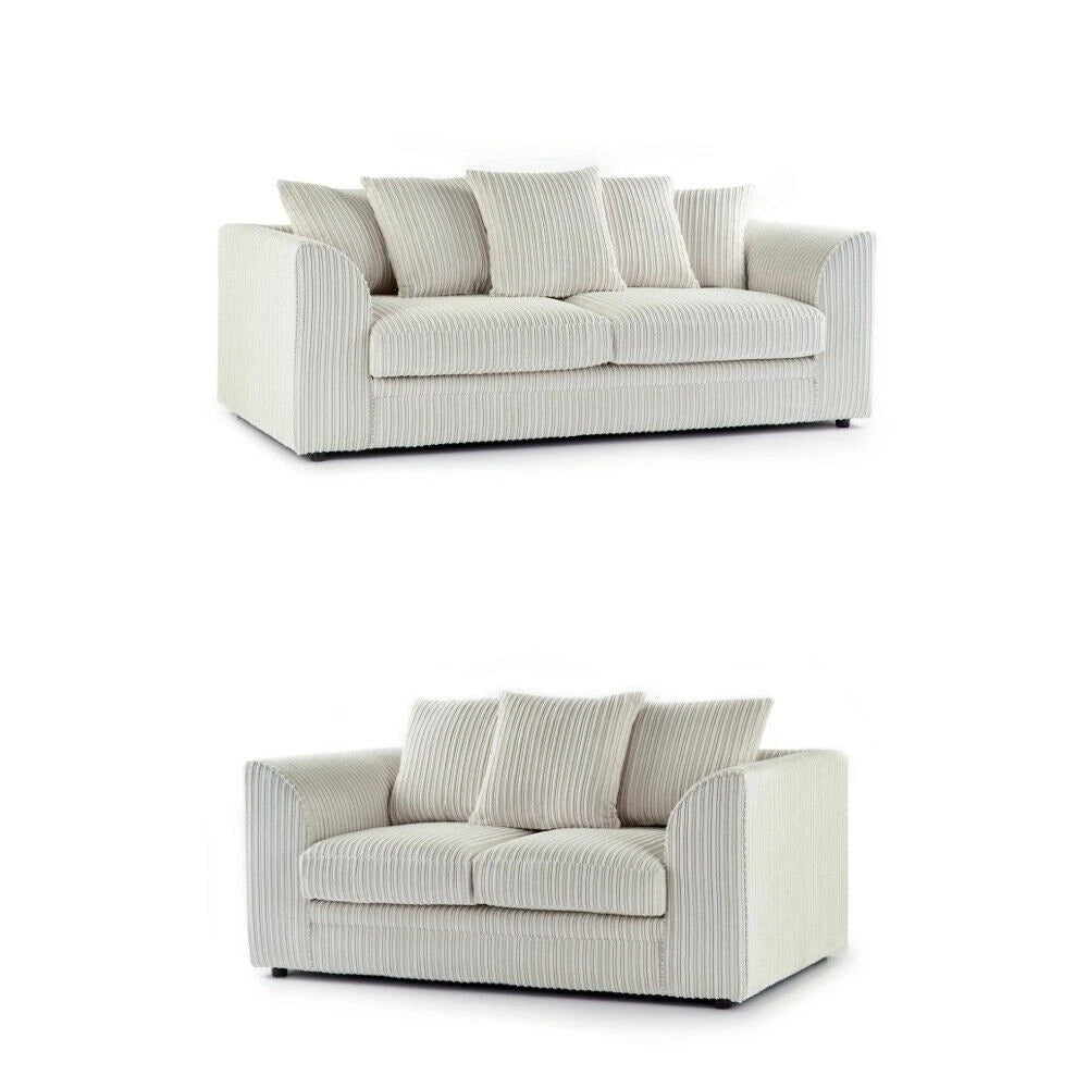 Exclusive Jumbo Cord 3 Plus 2 Sofa