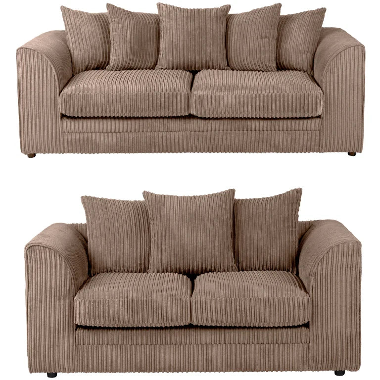 Exclusive Jumbo Cord 3 Plus 2 Sofa
