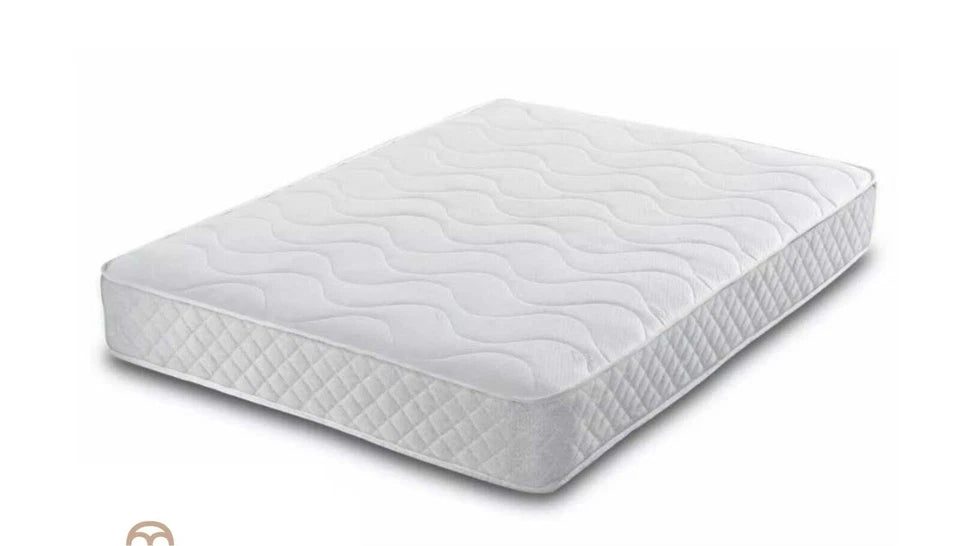Memory Foam Quilted Sprung Mattress 18cm Deep