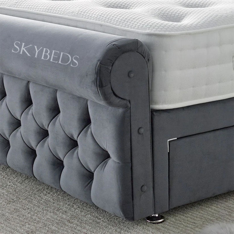 Dusk Sleigh Divan Bed Frame