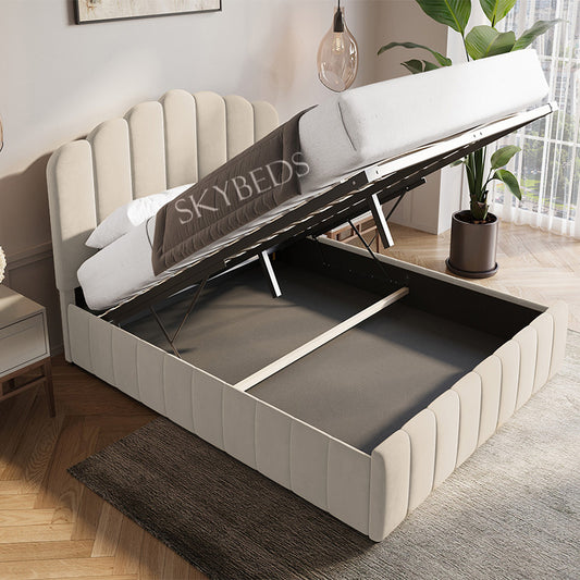 Callum Stylish Panel Upholstered Bed