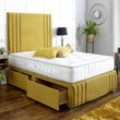 Stylish Panel Divan Bed With Panel Footboard