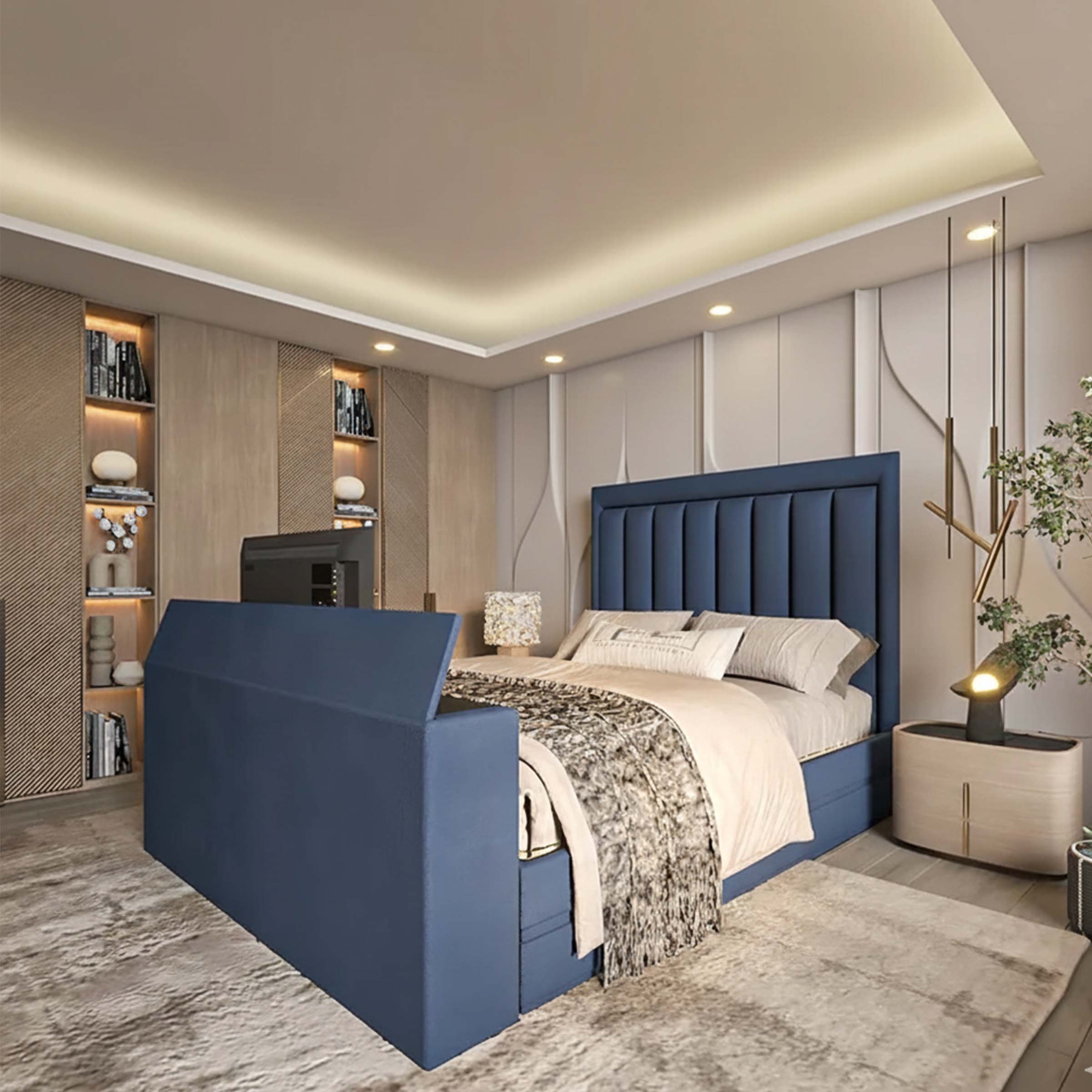 Rayyan Saphire TV Bed Frame