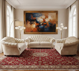 The Terra Weave Sofa Set Chesterfield Design In Plush Velvet Fabric