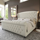 Argos Wingback Sleigh Bed frame